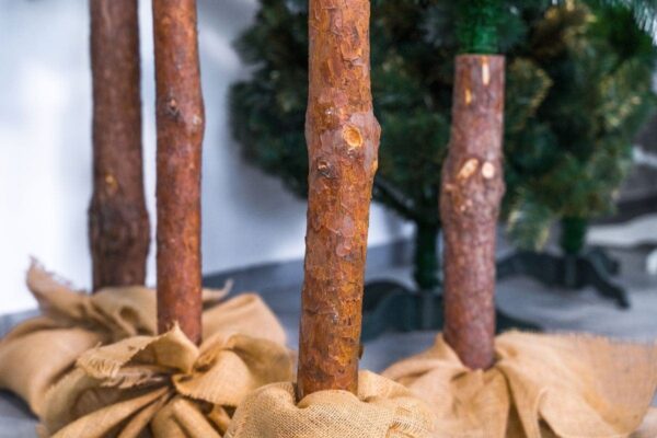 Choinki sztuczne na pniu