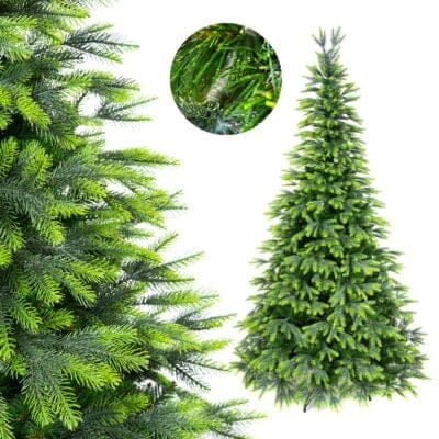 Przykład choinek sztucznych