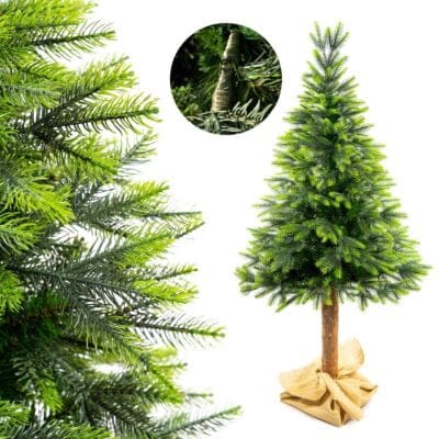 Przykład choinek sztucznych