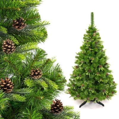 Przykład choinek sztucznych