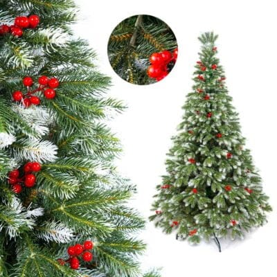 Przykład choinek sztucznych