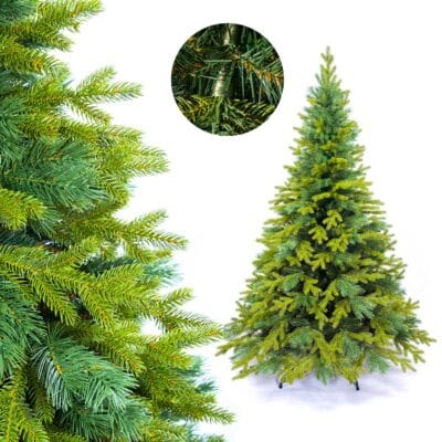 Przykład choinek sztucznych