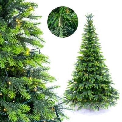 Przykład choinek sztucznych