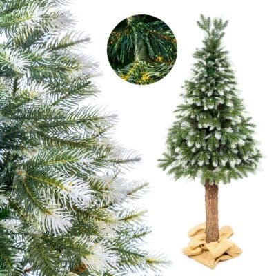 Przykład choinek sztucznych