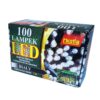 100 lampek zewnętrzne led biały dodatkowe gniazdo