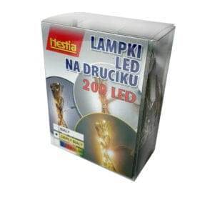 Lampki led na druciku 200 led na baterie