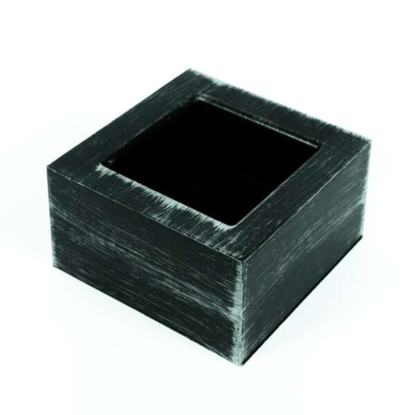 Doniczka Mario mini czarno-srebrny - 10 sztuk