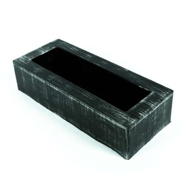 Doniczka Mario czarno-srebrny - 10 sztuk