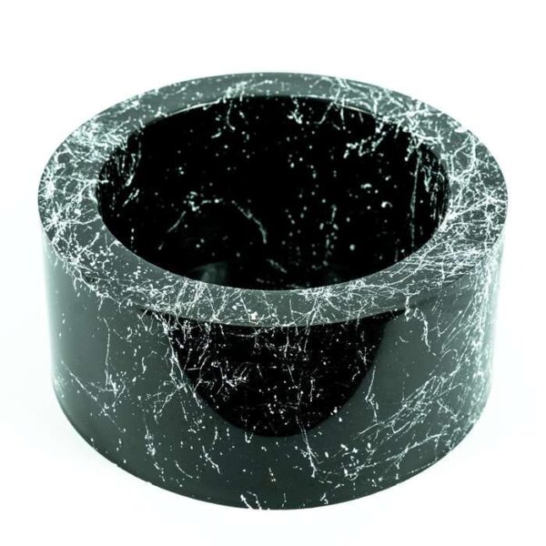 Doniczka Montana Efekt Marmur srebrny - 10 sztuk