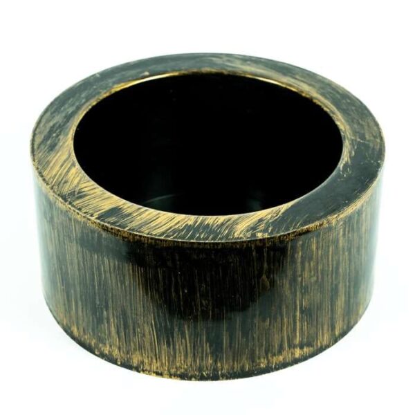 Doniczka Montana czarno-złoty - 10 sztuk