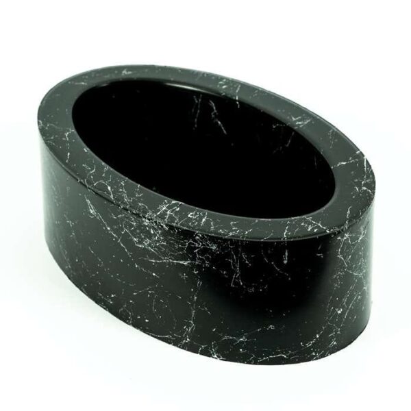 Doniczka Floryda Efekt Marmur srebrny