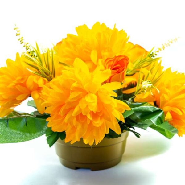 Stroik chryzantema plus róża