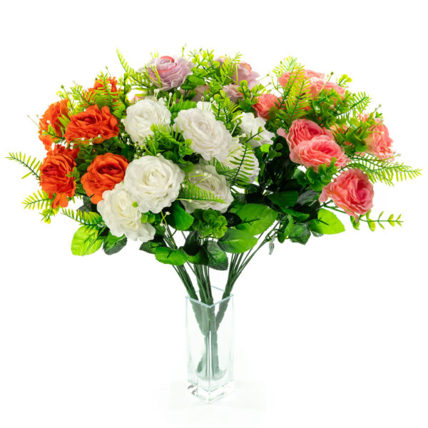 Alternative view of Bukiet róż 9 kwiatów | Pakiet mix 12 szt. lub 96 szt.